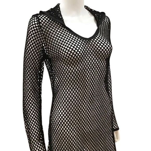 Black Cover Up, Size Medium - Picture 4 of 14